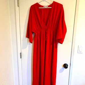 Red Maxi Dress